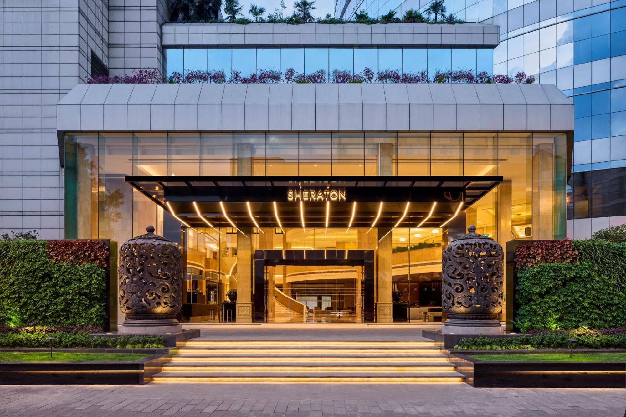 Sheraton Chengdu Lido Hotel Exteriör bild