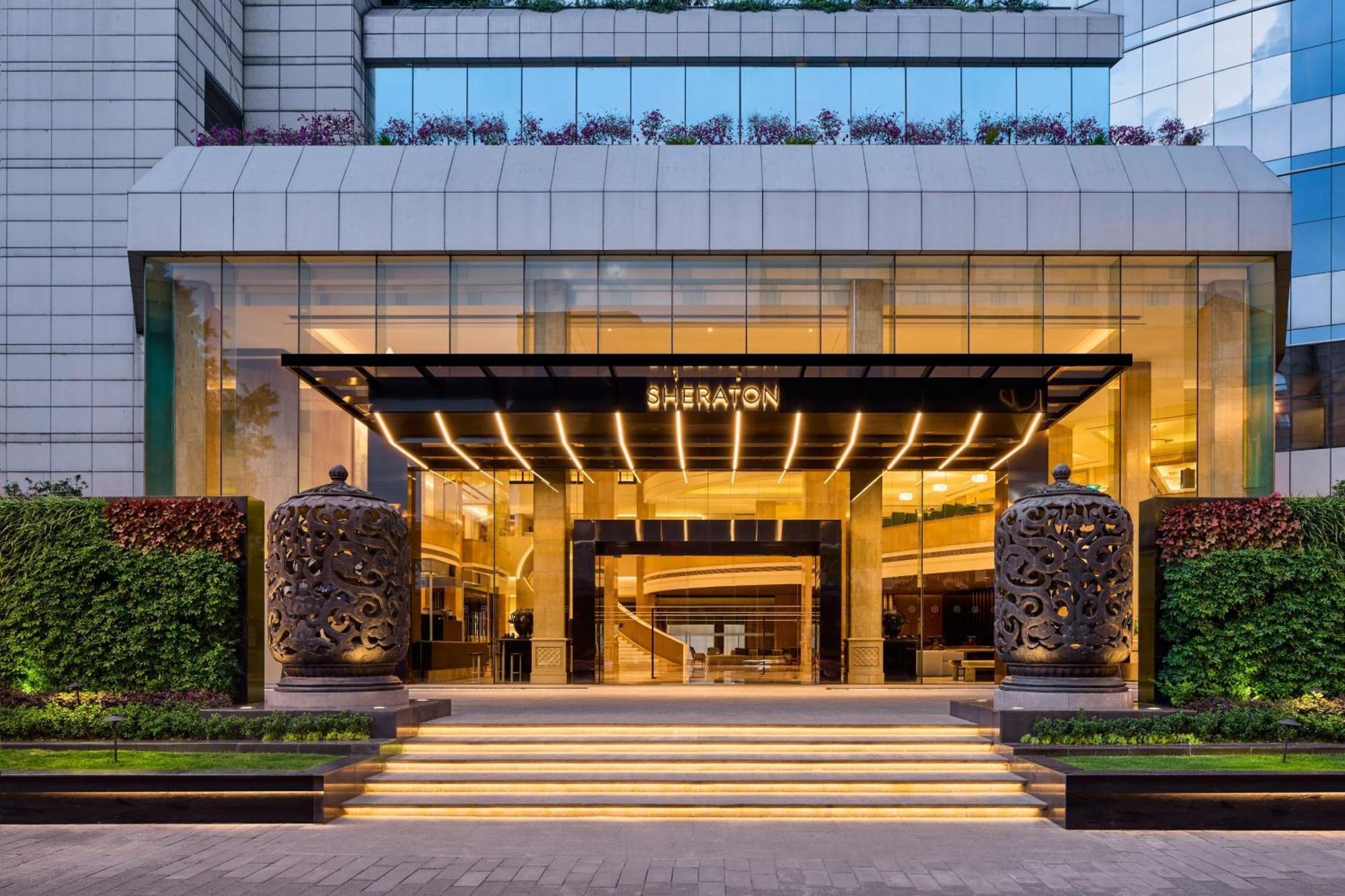 Sheraton Chengdu Lido Hotel Exteriör bild